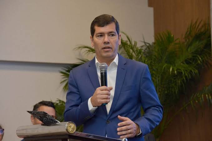 O vereador Cláudio Tinoco (União)