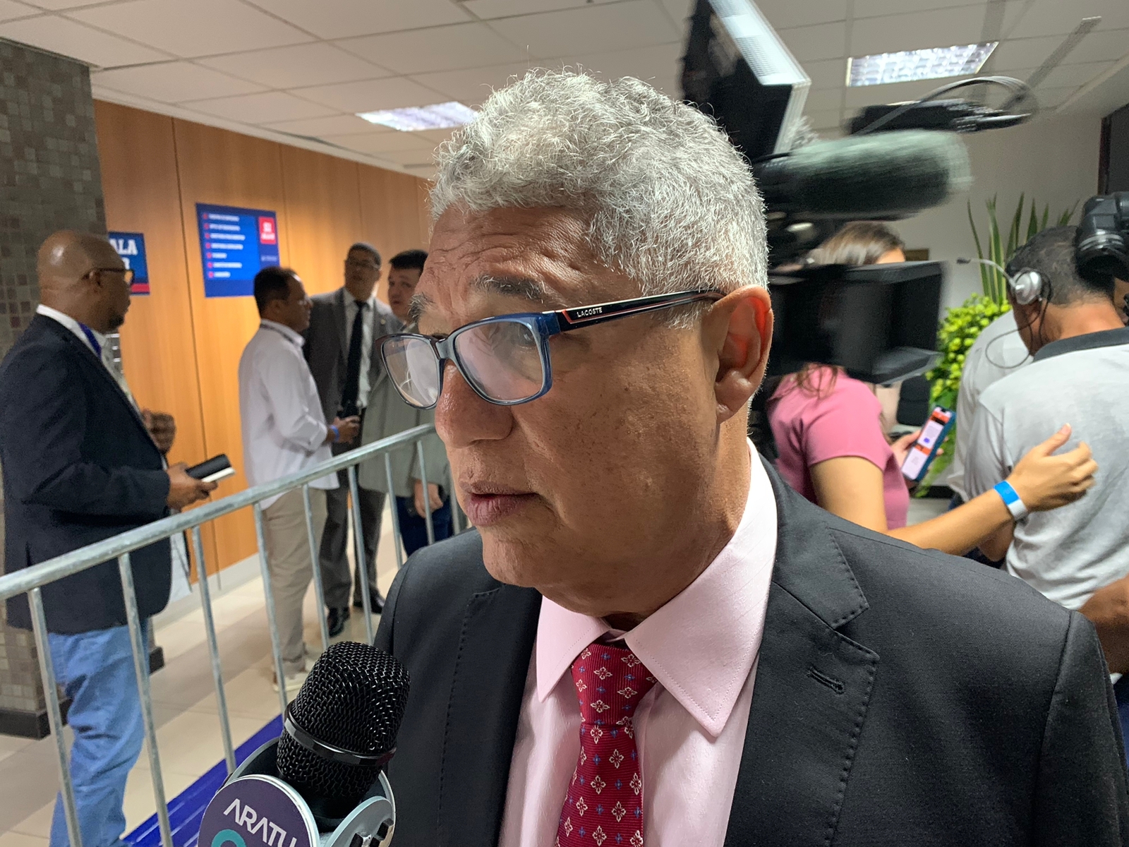 O líder do governo na Assembleia Legislativa, deputado Rosemberg Pinto (PT)