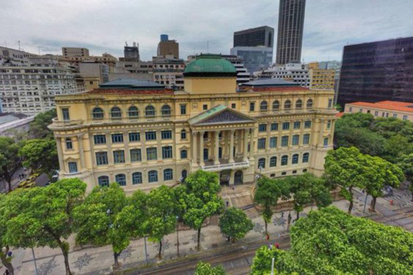 Biblioteca Nacional, no centro do Rio de Janeiro Biblioteca Nacional, no centro do Rio de Janeiro