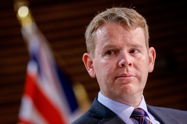 O futuro premiê da Nova Zelândia, Chris Hipkins O futuro premiê da Nova Zelândia, Chris Hipkins