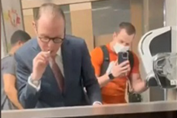 O acusado filmou a própria abordagem a Zanin, em janeiro do ano passado