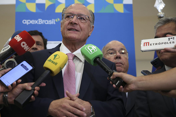 O vice-presidente Geraldo Alckmin