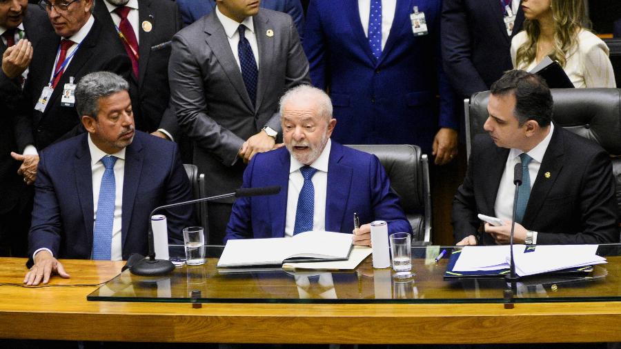 Lira, Lula e Pacheco 