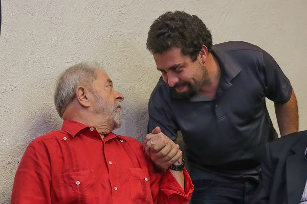 Lula e Guilherme Boulos