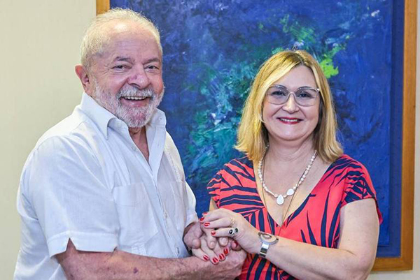 Lula e Maria Rita Serrano