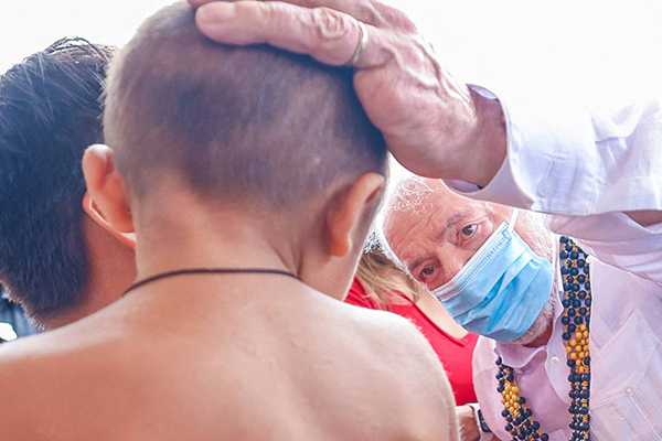 O presidente Lula em visita ao território yanomami, O presidente Lula em visita ao território yanomami,