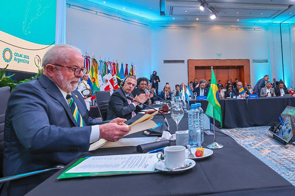 O presidente eleito Luiz Inácio Lula da Silva (PT) na Cúpula da Celac