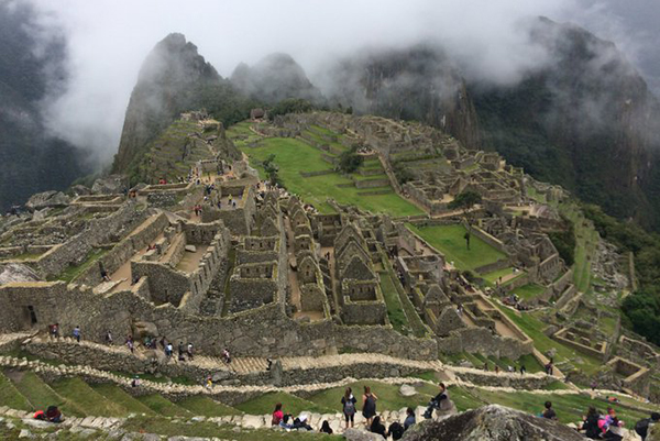 A cidade inca de Machu Picchu A cidade inca de Machu Picchu