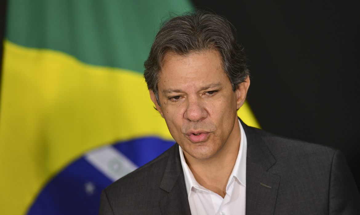O ministro da Fazenda, Fernando Haddad (PT)