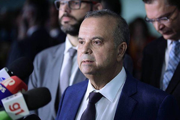 O ex-ministro e senador eleito Rogério Marinho é candidato à presidência do Senado