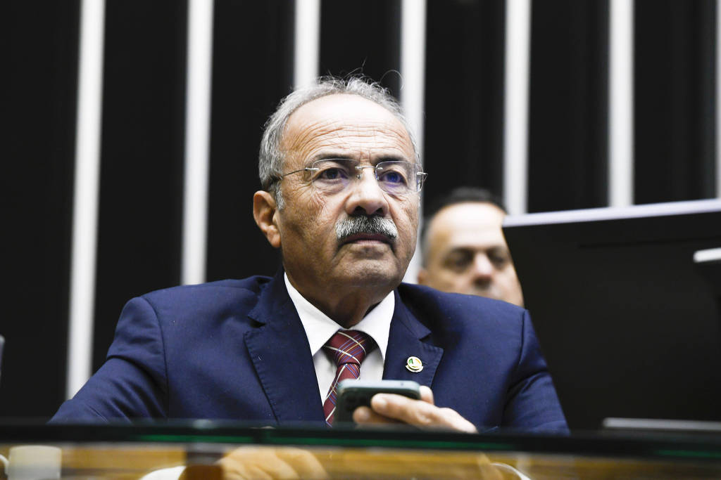 O senador Chico Rodrigues (União-RR) - 