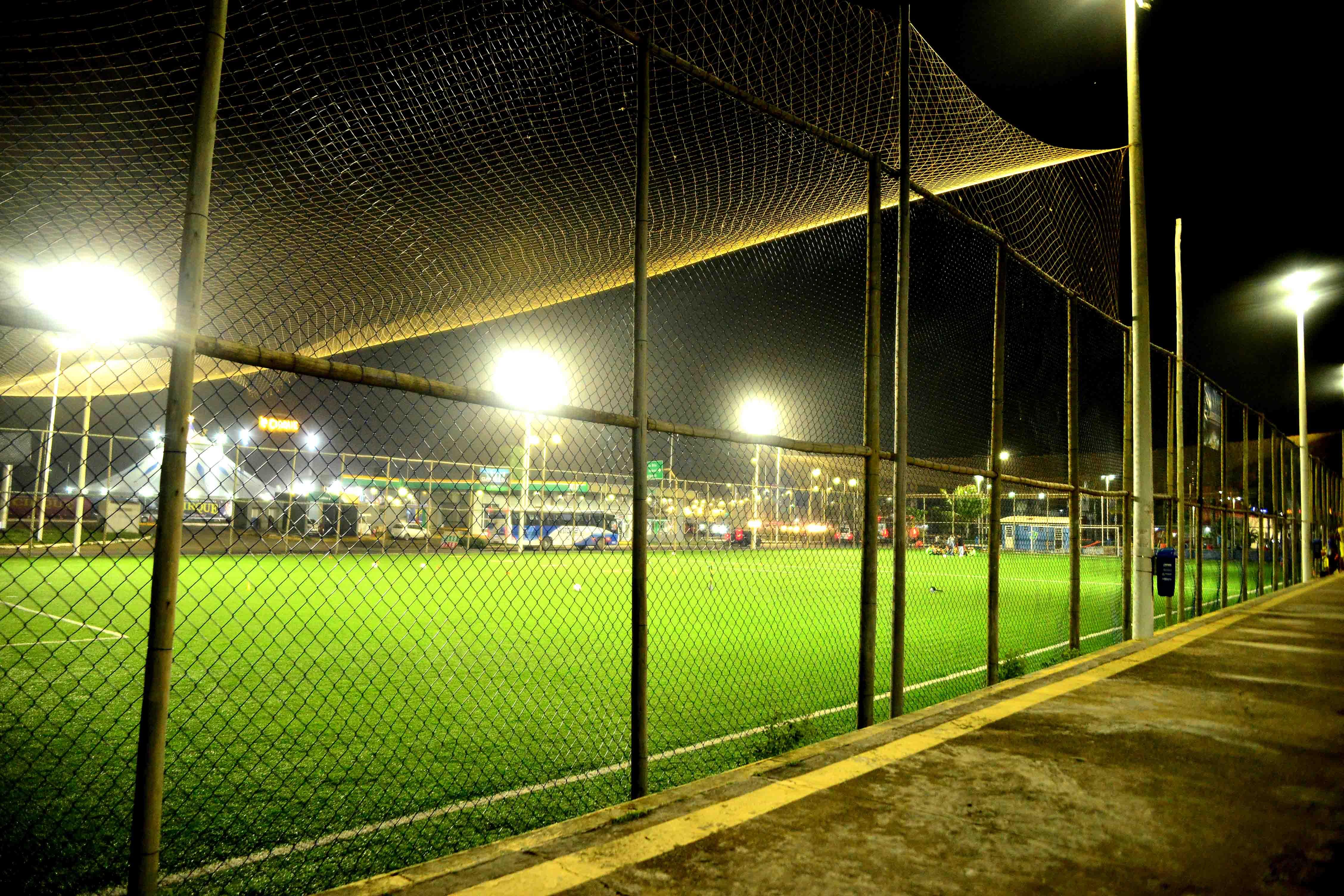 O projeto 'Clareou, é Gol' tem como objetivo modernizar a iluminação dos espaços esportivos da cidade O projeto 'Clareou, é Gol' tem como objetivo modernizar a iluminação dos espaços esportivos da cidade