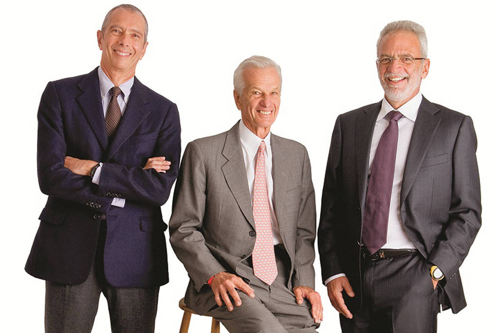 O trio de investidores de referência das Americanas: Beto Sicupira(esq.), Jorge Paulo Lemann (centro) e Marcel Telles (dir.) O trio de investidores de referência das Americanas: Beto Sicupira(esq.), Jorge Paulo Lemann (centro) e Marcel Telles (dir.)