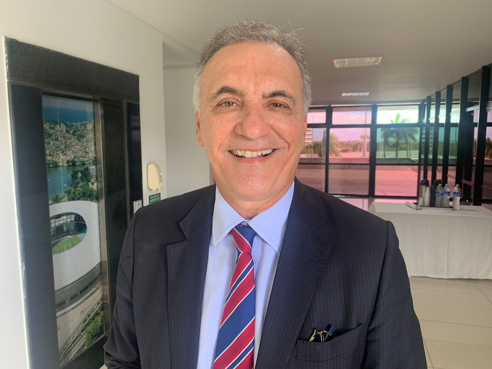 O conselheiro do Tribunal de Contas dos Municípios (TCM), Nelson Pelegrino