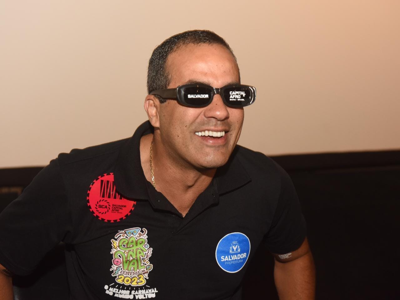 Prefeito Bruno Reis durante coletiva à imprensa neste sábado (18) Prefeito Bruno Reis durante coletiva à imprensa neste sábado (18)