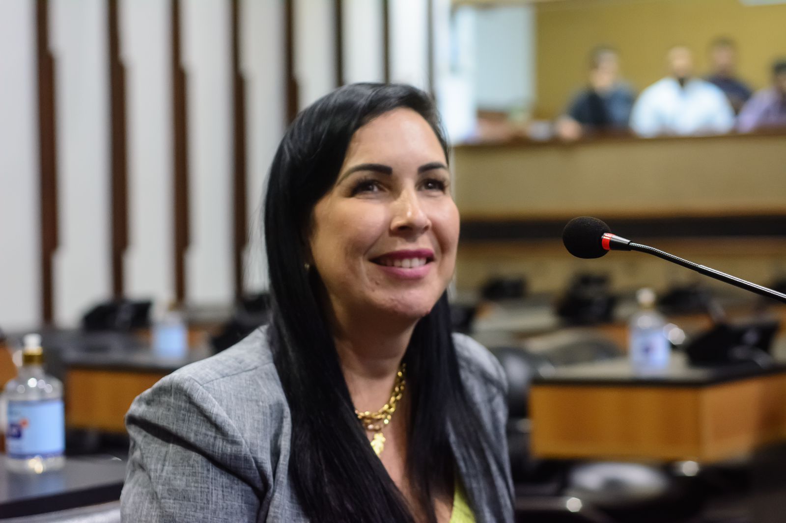A deputada estadual Ludmilla Fiscina A deputada estadual Ludmilla Fiscina