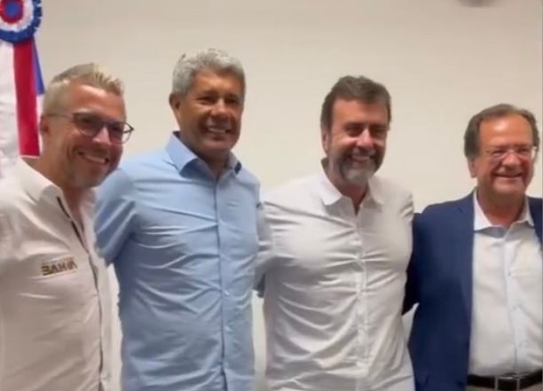 Freixo está em Salvador para o lançamento do Carnaval Ouro Negro