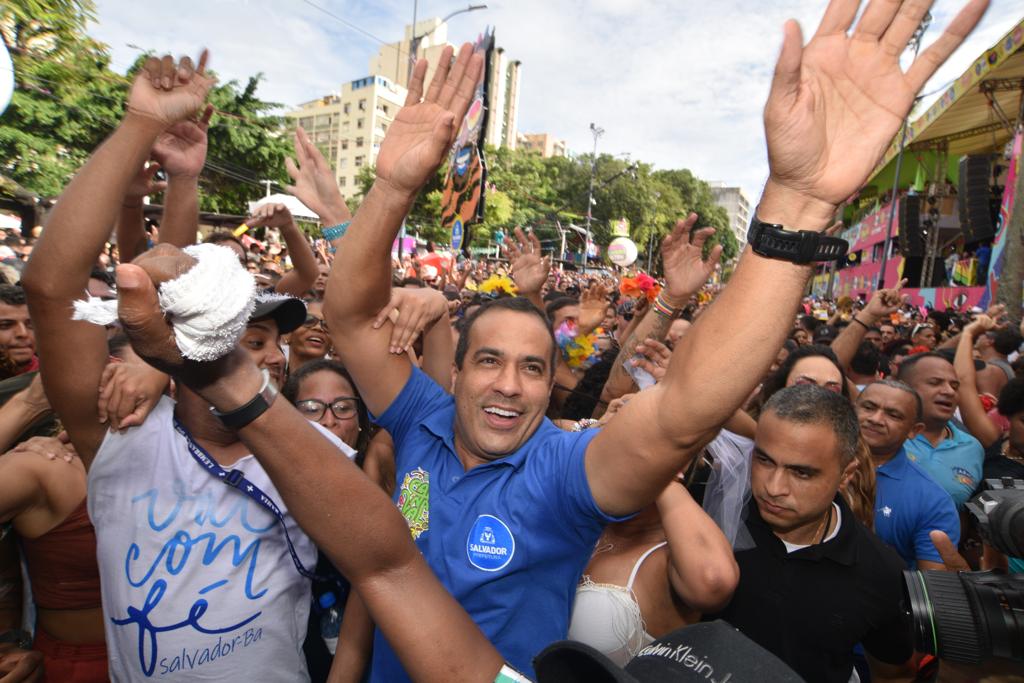 O prefeito Bruno Reis