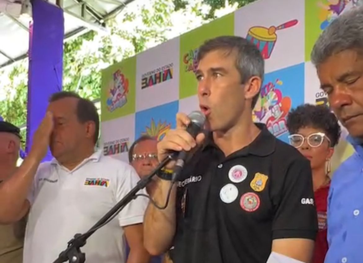A fala do secretário foi feita em coletiva de imprensa nesta quarta-feira de cinzas, após a realização da festa A fala do secretário foi feita em coletiva de imprensa nesta quarta-feira de cinzas, após a realização da festa