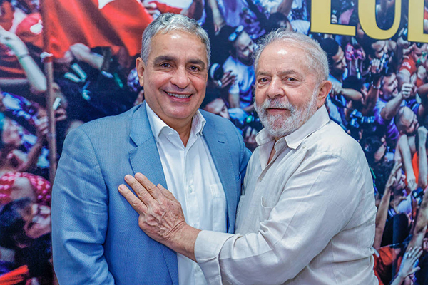 Lula e André Ceciliano