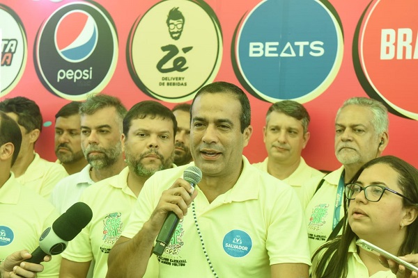 O prefeito Bruno Reis (União Brasil)