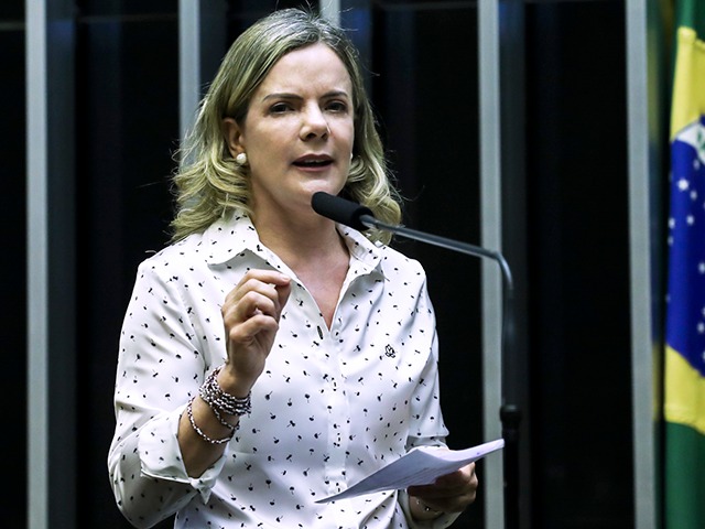 Gleisi Hoffmann, presidente do PT