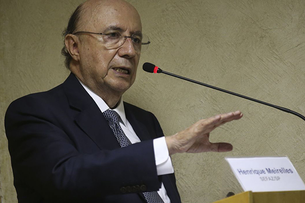 Henrique Meirelles, ex-presidente do BC do governo Lula e ex-ministro da Fazenda no governo Michel Temer 