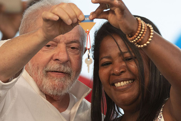 Lula entrega chave do Minha Casa, Minha Vida Lula entrega chave do Minha Casa, Minha Vida
