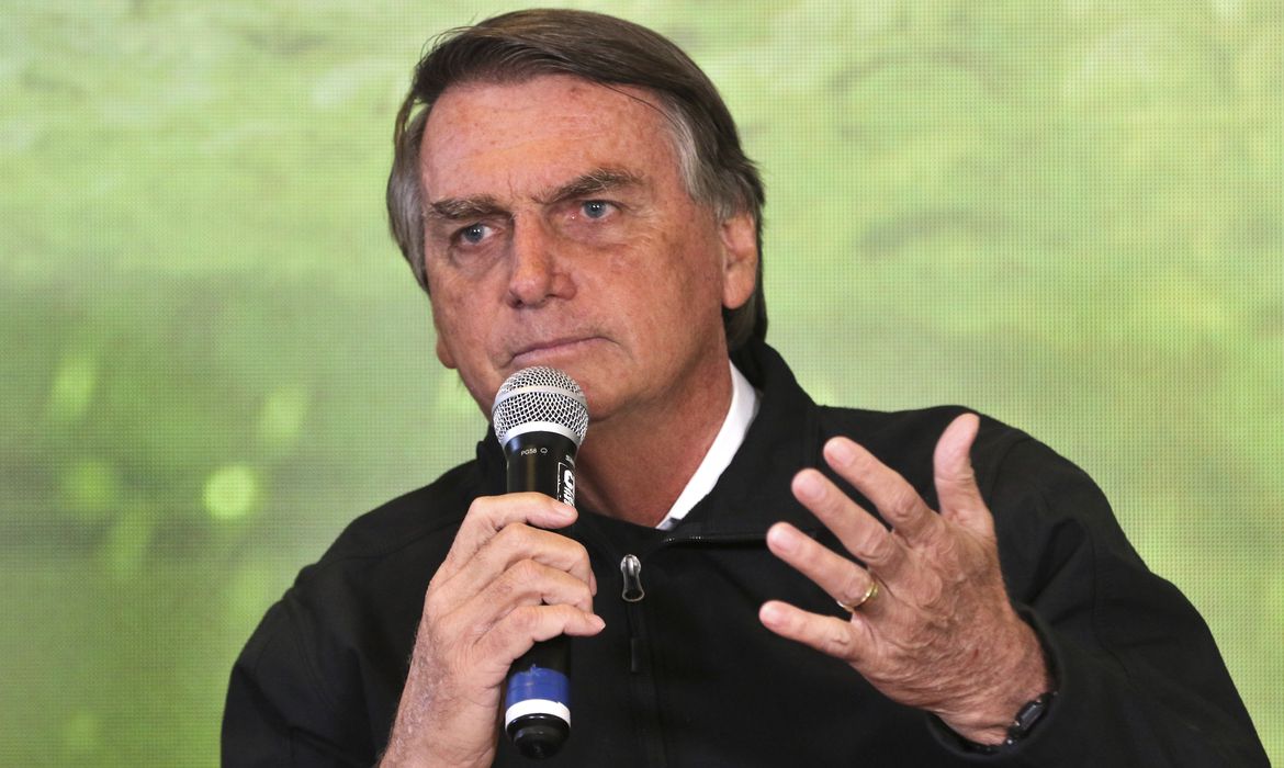 O ex-presidente Jair Bolsonaro O ex-presidente Jair Bolsonaro