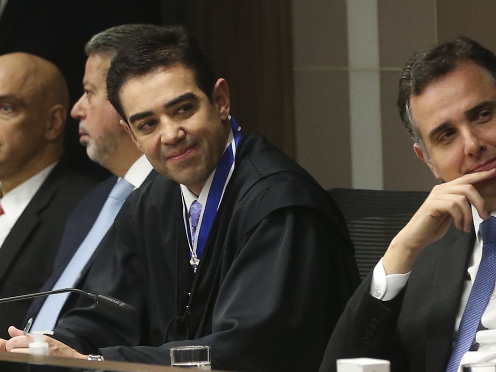 O presidente do TCU (Tribunal de Contas da União), Bruno Dantas
