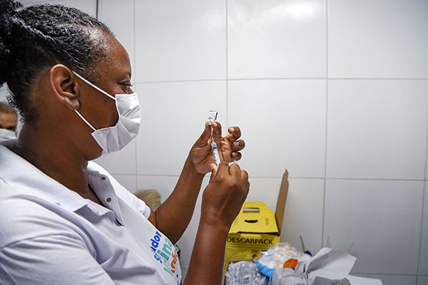 Vacinação contra Covid-19 em Salvador