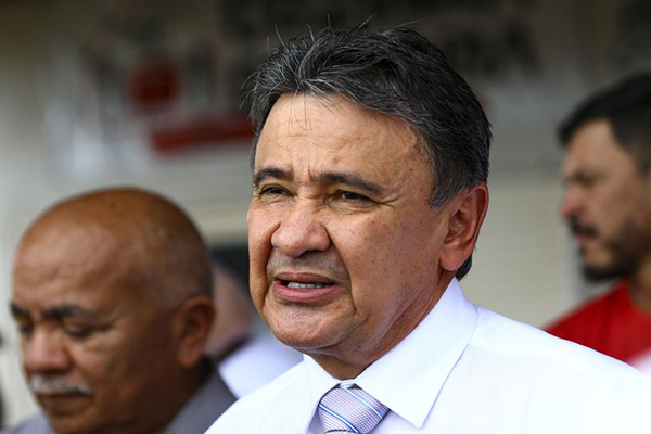 Ó ministro do Desenvolvimento e Assistência Social, Família e Combate à Fome, Wellington Dias