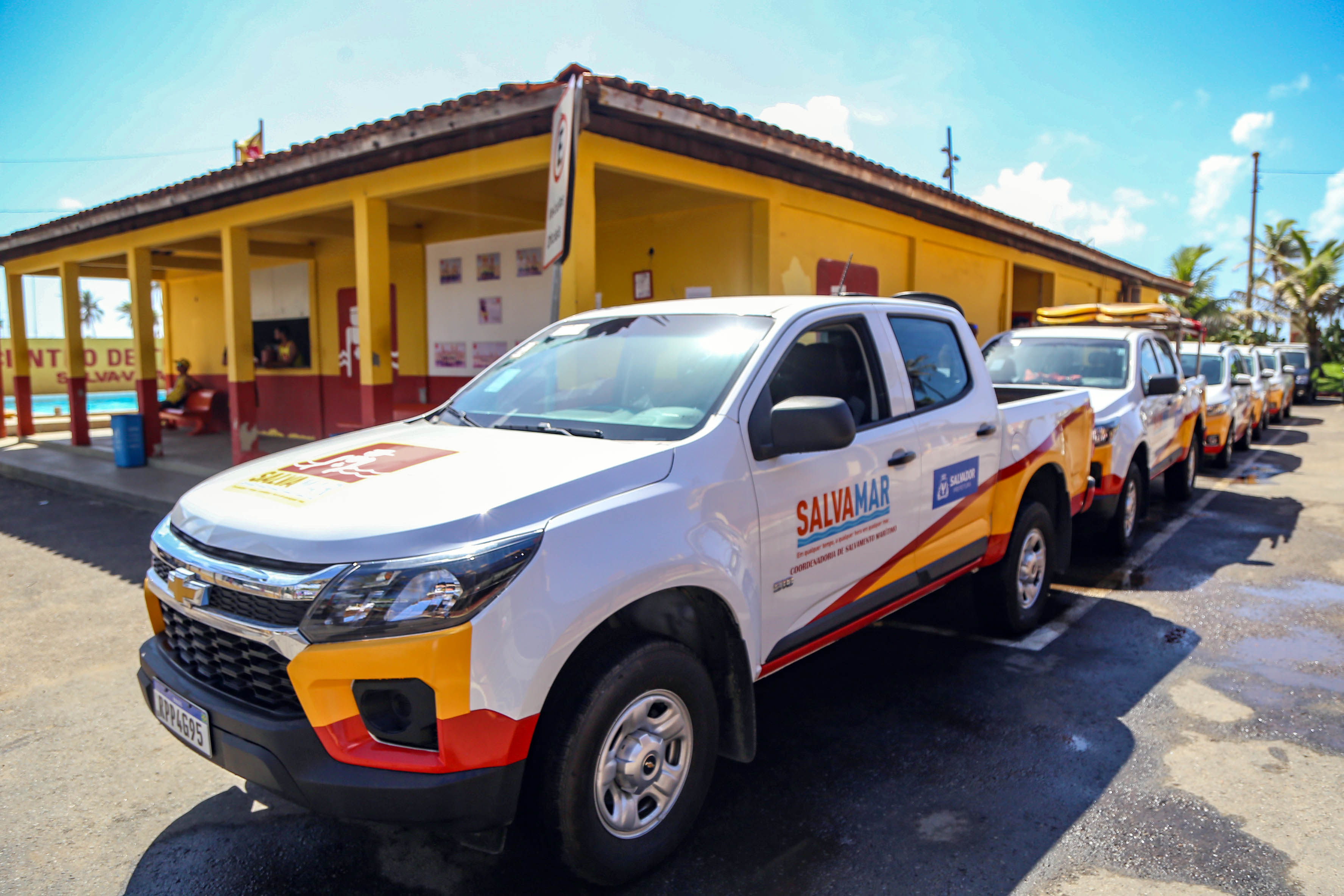 Neste mês de março novas caminhonetes S10 4x4 chegaram para auxiliar o serviço do órgão