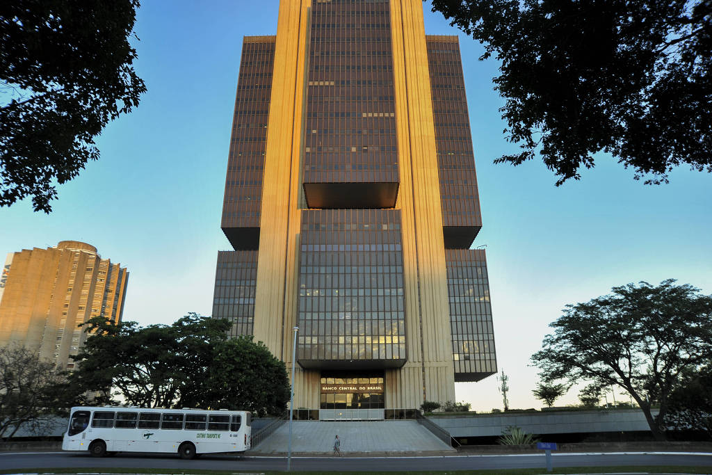 Fachada do Banco Central do Brasil, em Brasília Fachada do Banco Central do Brasil, em Brasília