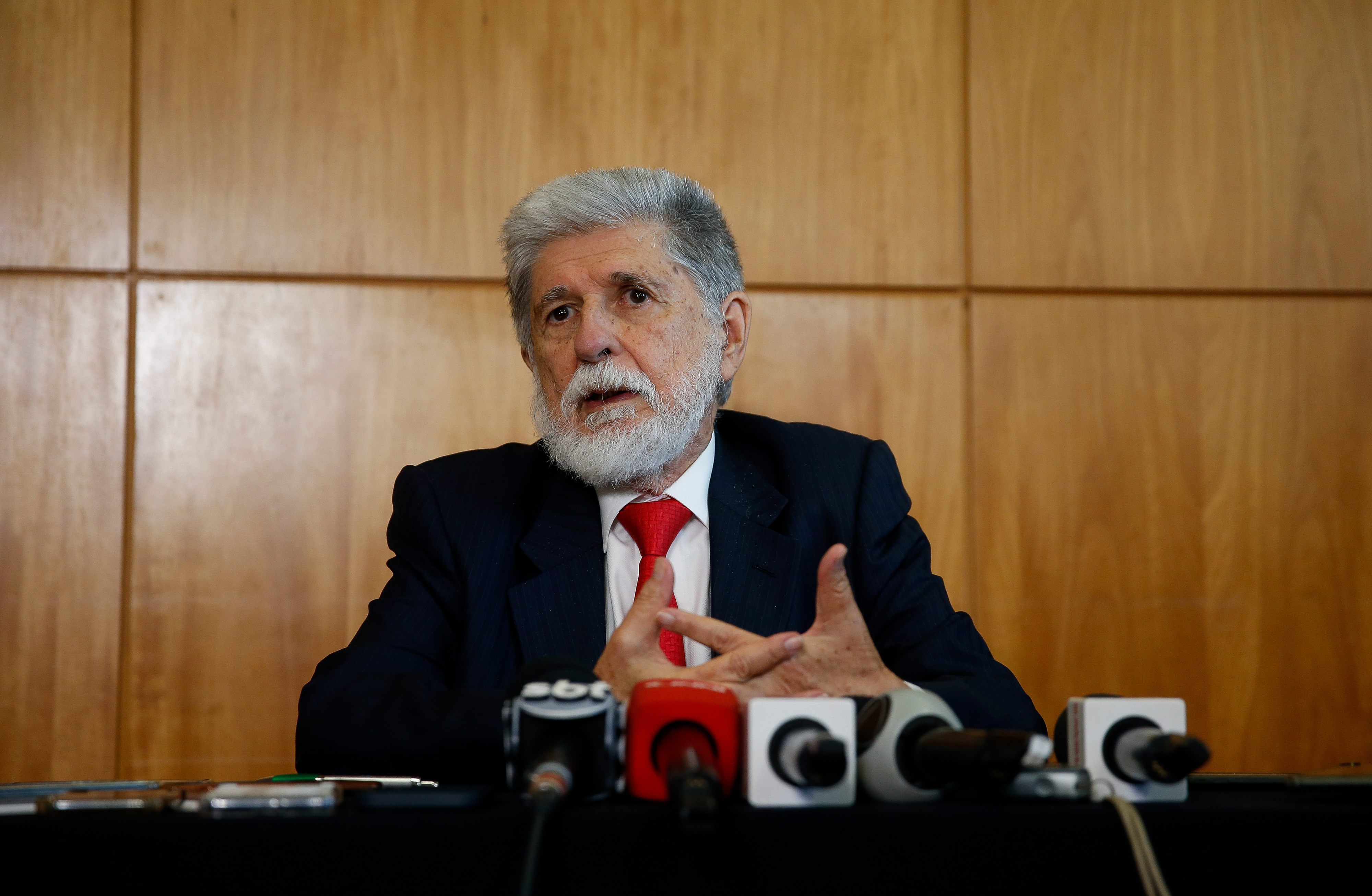 O assessor especial da Presidência Celso Amorim
