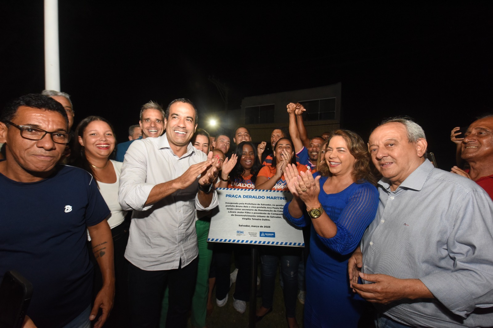 Prefeito Bruno Reis fez entrega na noite de ontem Prefeito Bruno Reis fez entrega na noite de ontem