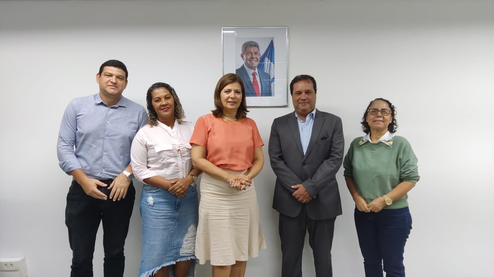 Também participaram da reunião servidores da Secretária Estadual de Educação.