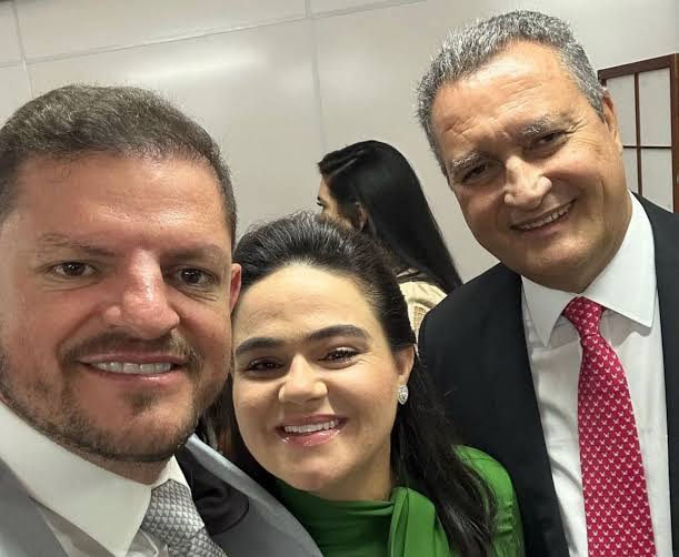 Prefeito de Belo Campo, Quinho, Aline Peixoto e Rui Costa