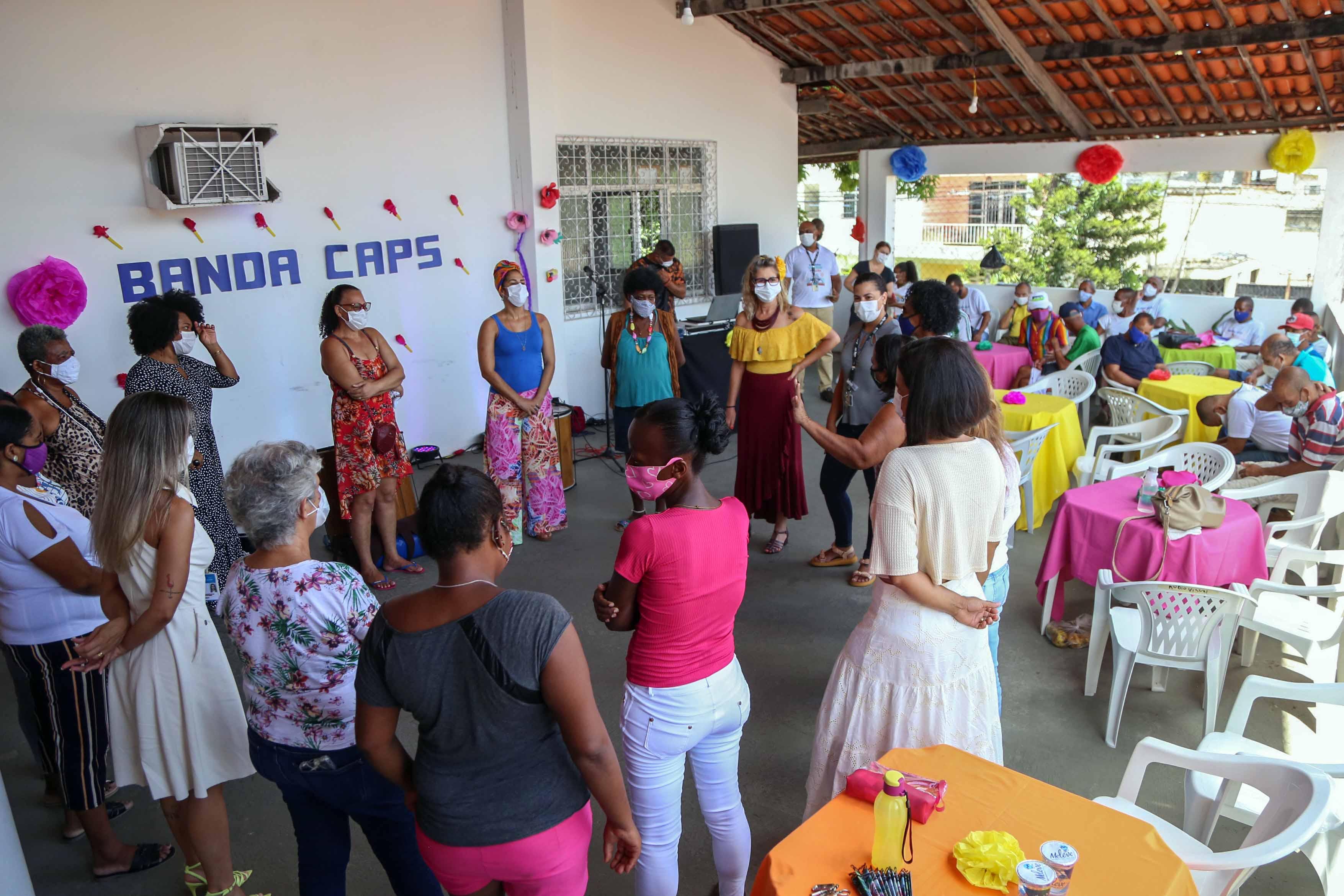 Imagem de Caps de Salvador promovem programação especial pelo Março Mulher