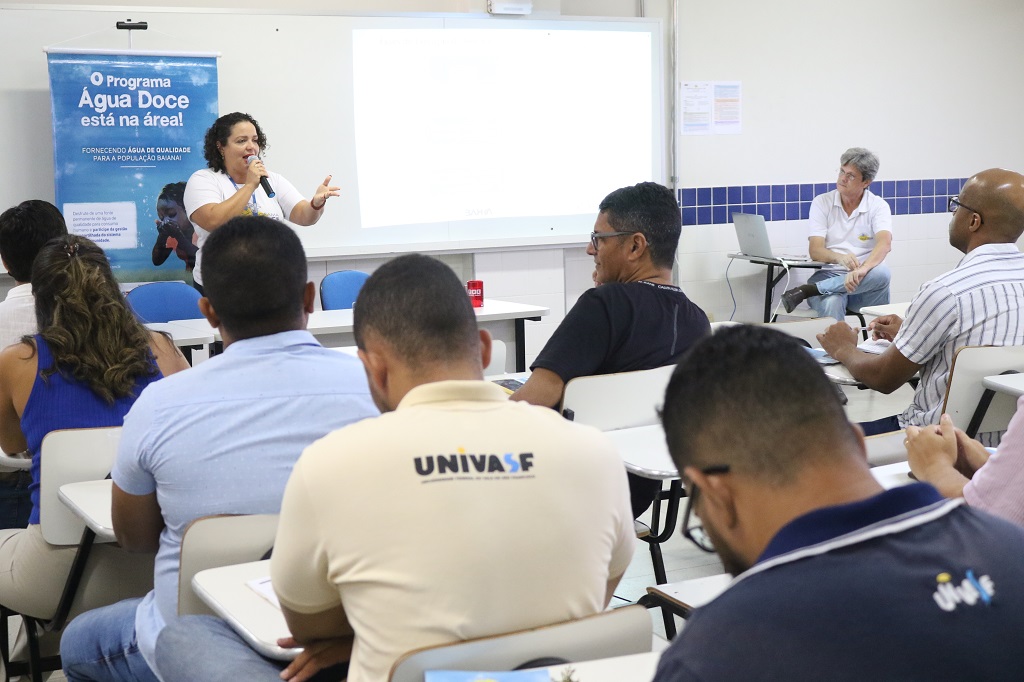 O evento aconteceu na Universidade Federal do Vale do São Francisco