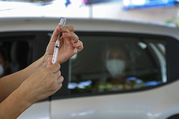 Vacinação contra Covid-19 em Salvador