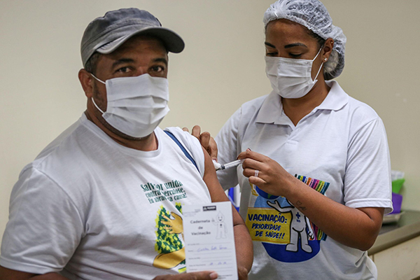 Vacinação contra Covid-19 em Salvador Vacinação contra Covid-19 em Salvador