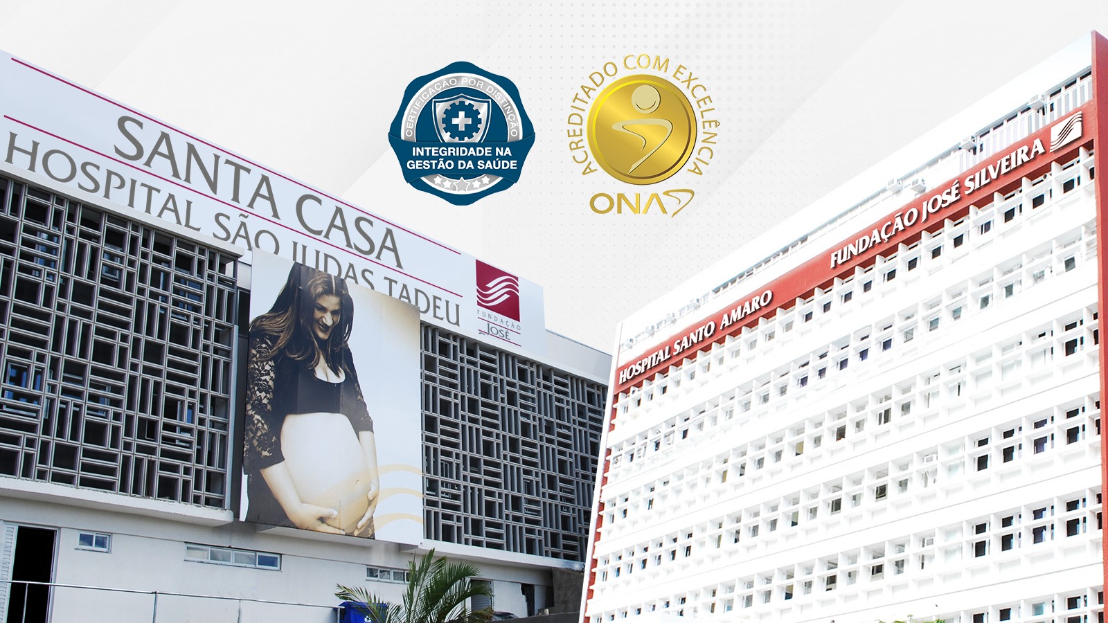 Instituição recebeu os Selos de Integridade e Acreditado com Excelência - ONA 3 Instituição recebeu os Selos de Integridade e Acreditado com Excelência - ONA 3