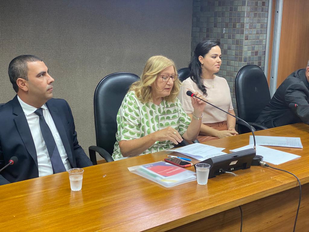 Candidatura de Aline Peixoto ao TCM é aprovada com votos favoráveis da oposição na CCJ da Assembleia Candidatura de Aline Peixoto ao TCM é aprovada com votos favoráveis da oposição na CCJ da Assembleia