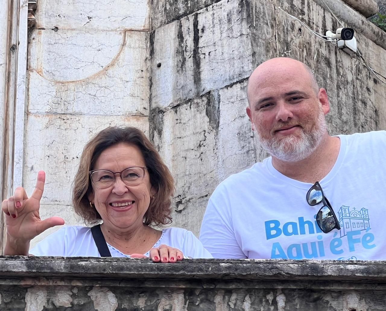 Lídice da Mata e Rodrigo Hita Lídice da Mata e Rodrigo Hita