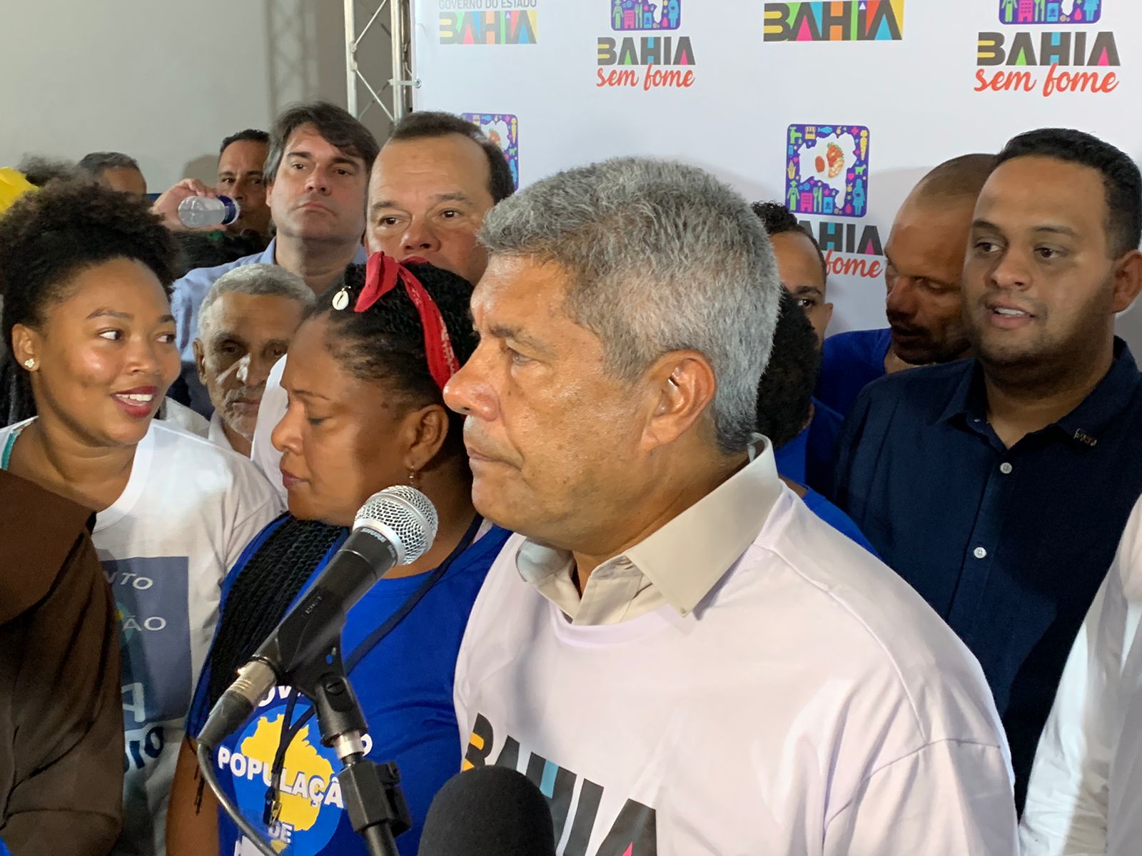 A fala do chefe do Executivo baiano foi feita durante o lançamento do programa Bahia Sem Fome
