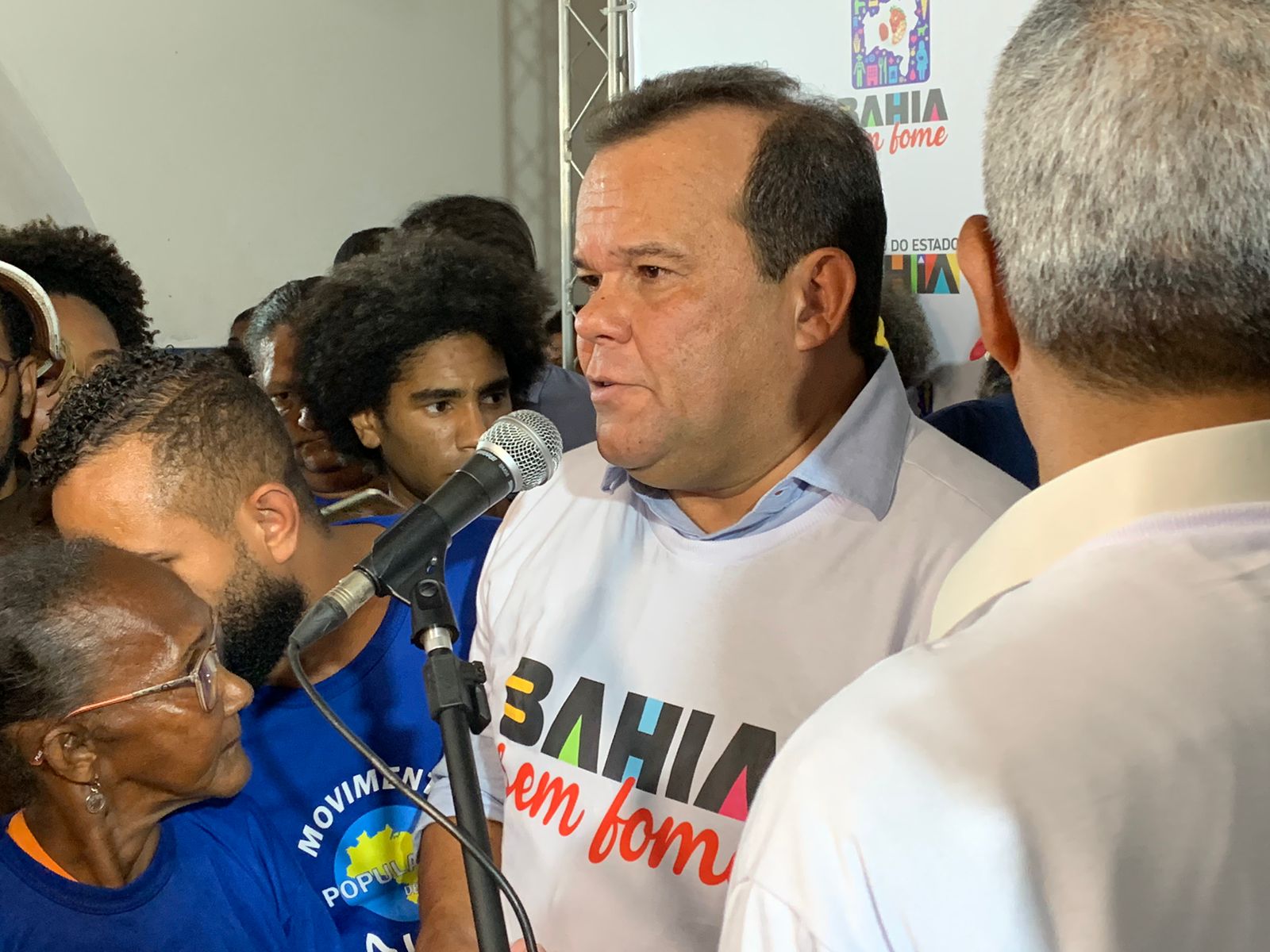 A fala do vice-governador foi feita na manhã desta terça-feira durante lançamento do programa, juntamente com o governador Jerônimo Rodrigues A fala do vice-governador foi feita na manhã desta terça-feira durante lançamento do programa, juntamente com o governador Jerônimo Rodrigues