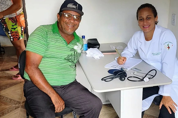 Atendimento médico do programa Opera Mais