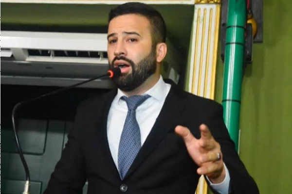 O vereador Átila do Congo