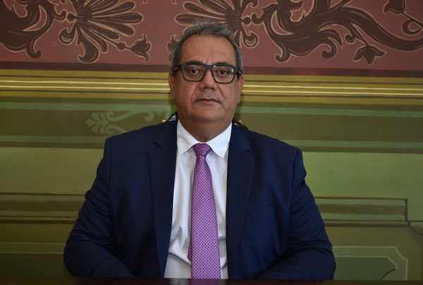 O presidente da Câmara Municipal Salvador, Carlos Muniz (PTB)